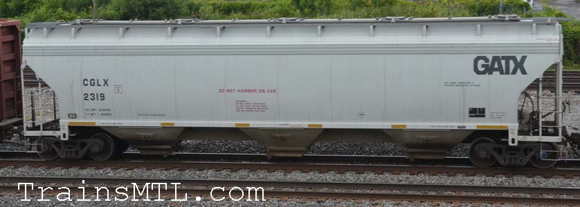 Car/wagon CGLX2319 left side / coté gauche